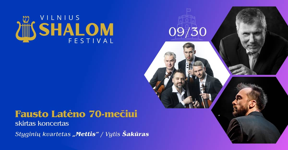 Fausto Latėno 70-mečiui skirtas koncertas | Vilnius Shalom Festival