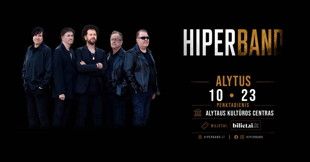 HIPERBAND - KAI VISA SALĖ DAINUOJA | Alytus
