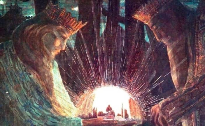 M. K. Čiurlionio paveikslų reprodukcijų paroda „Čiurlionis – naujo dvasinio kontinento Kolumbas“