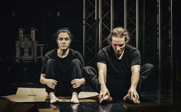 Daugavpils teatro spektaklis "14 dienų iki rojaus"