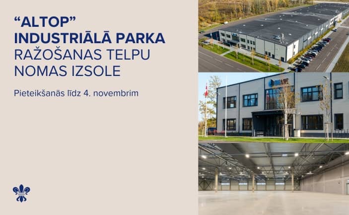 „ALTOP“ pramoninio parko gamybinių patalpų nuomos aukcionas