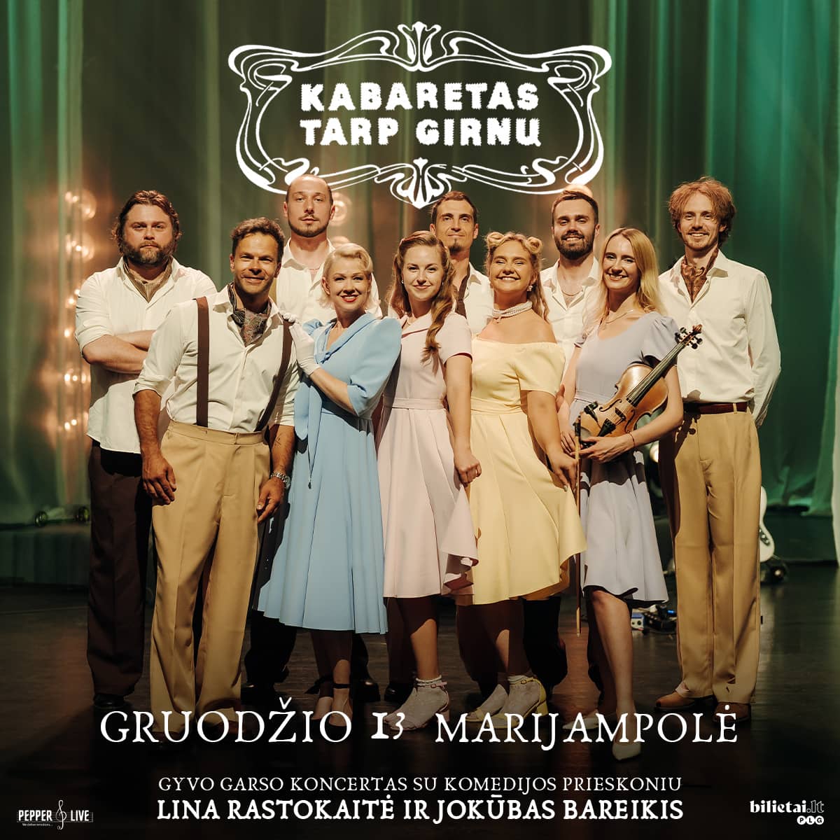 Kabaretas tarp girnų