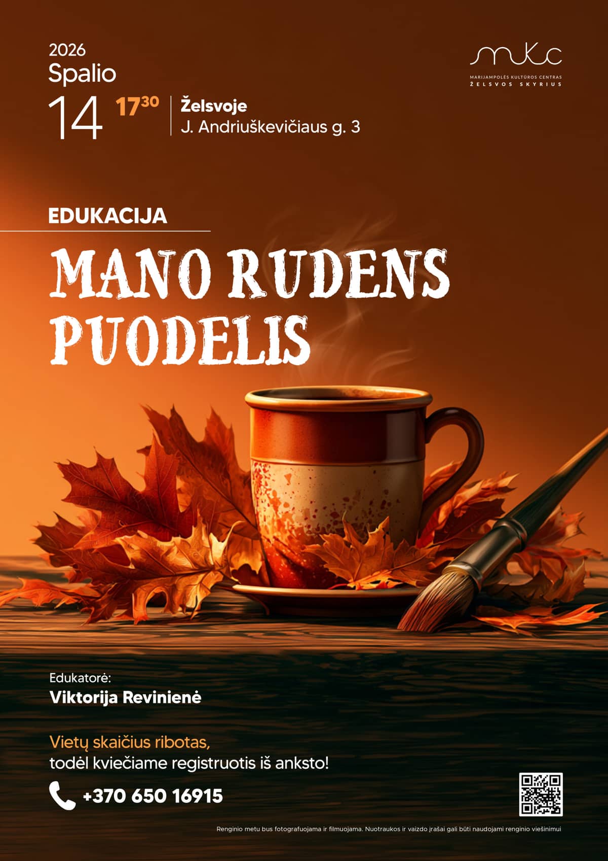 EDUKACIJA „MANO RUDENS PUODELIS“
