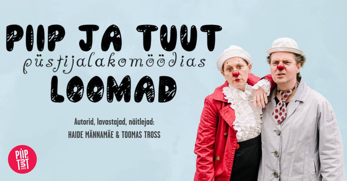 Piip ir Tuut stand-up komedijoje ''Loomad''