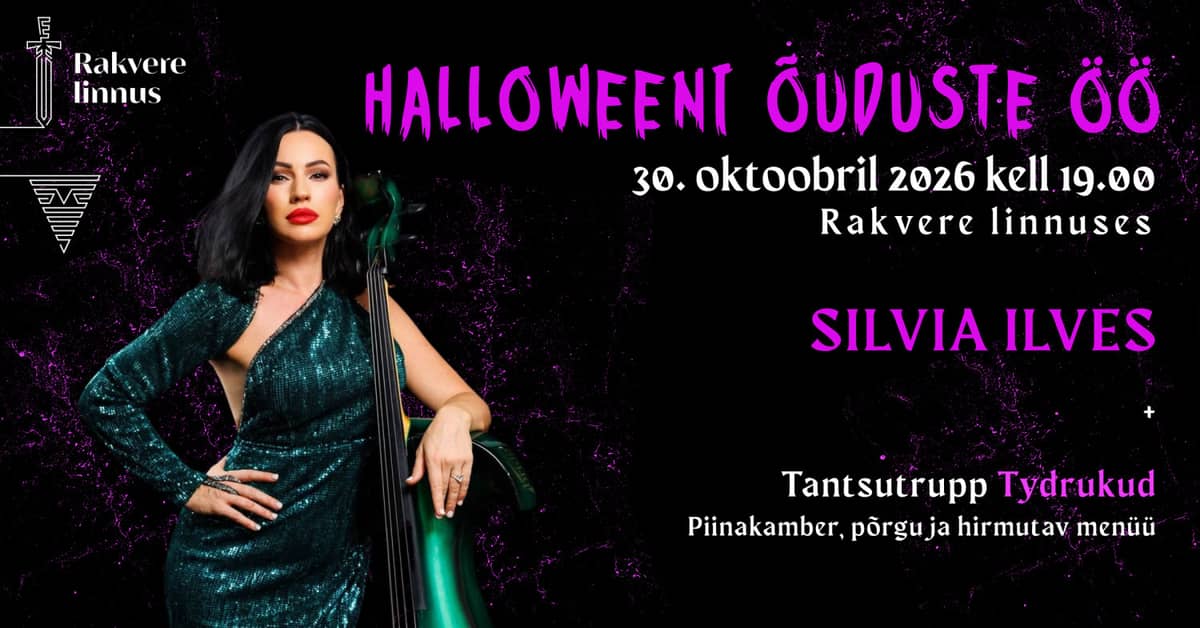 Helovyno siaubo naktis Rakverės pilyje