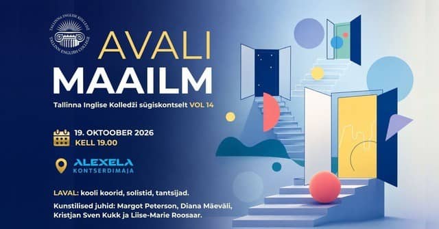 Talino anglų kolegijos rudens koncertas VOL 14 ''ATVIRAS PASAULIS''
