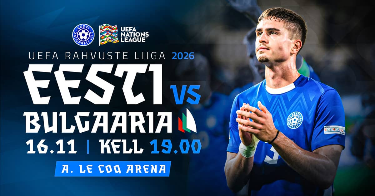 Estija - Bulgarija | UEFA Tautų lyga 2026