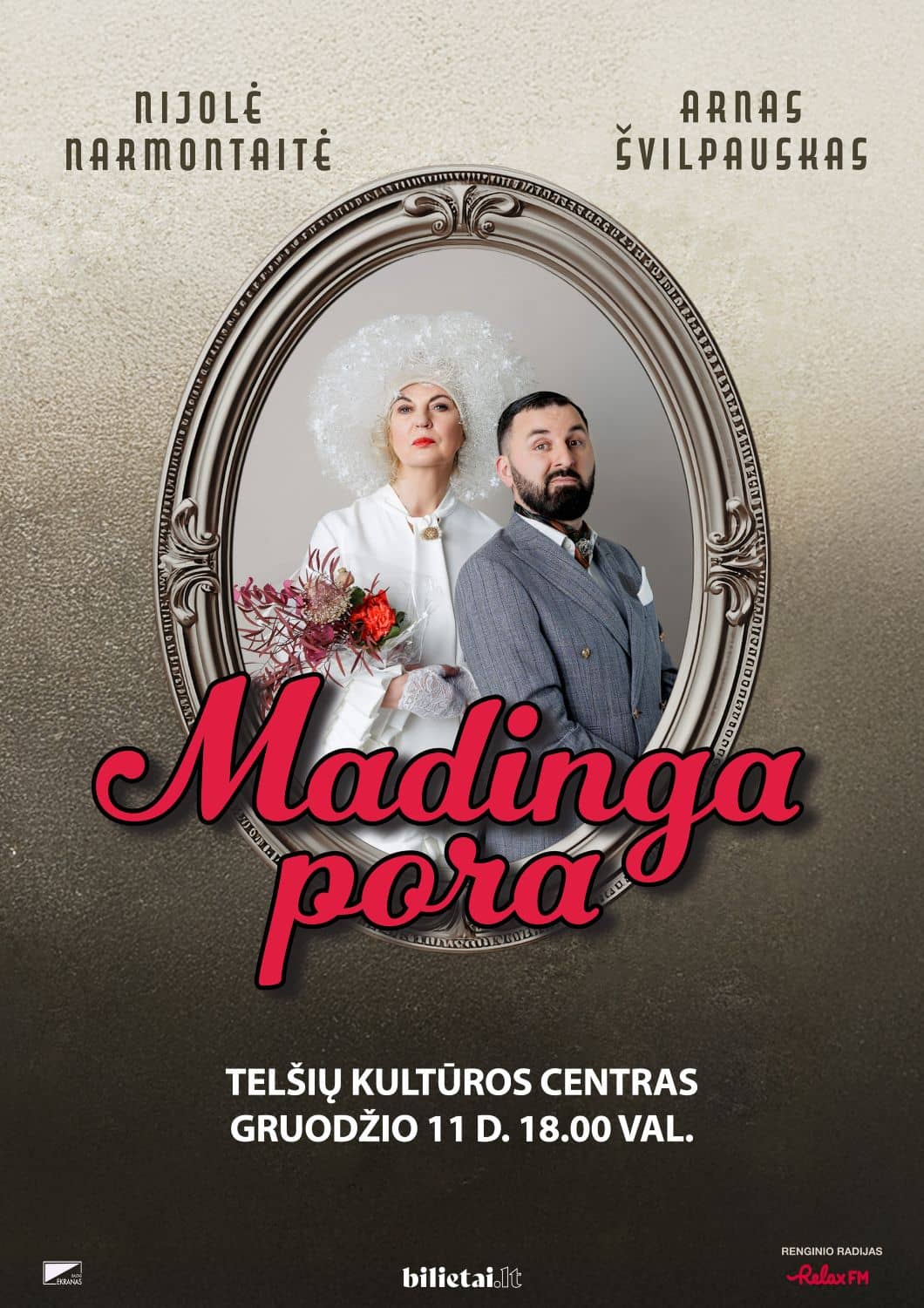 NIJOLĖ NARMONTAITĖ IR ARNAS ŠVILPAUSKAS „MADINGA PORA“