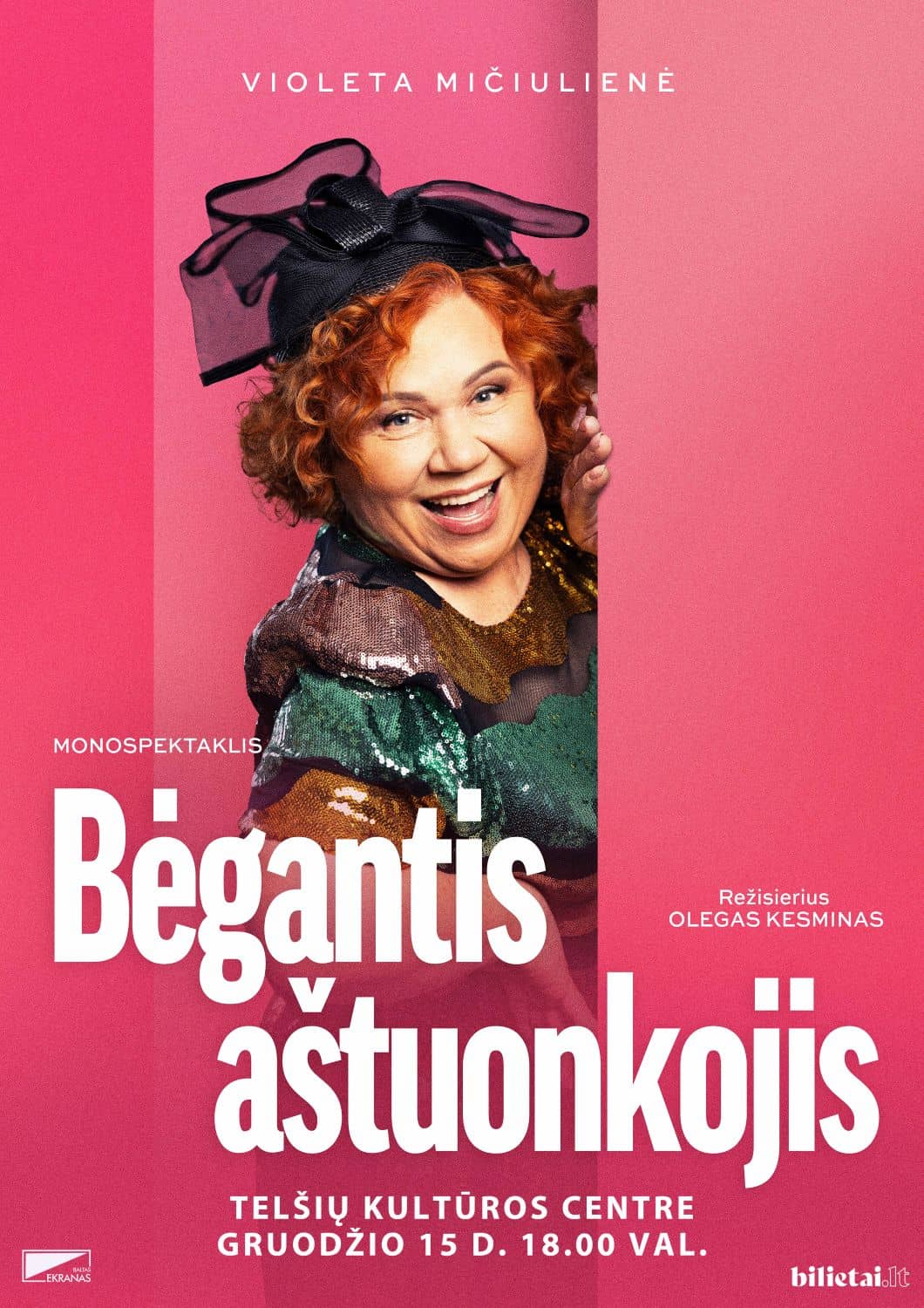 Monospektaklis „Bėgantis aštuonkojis“