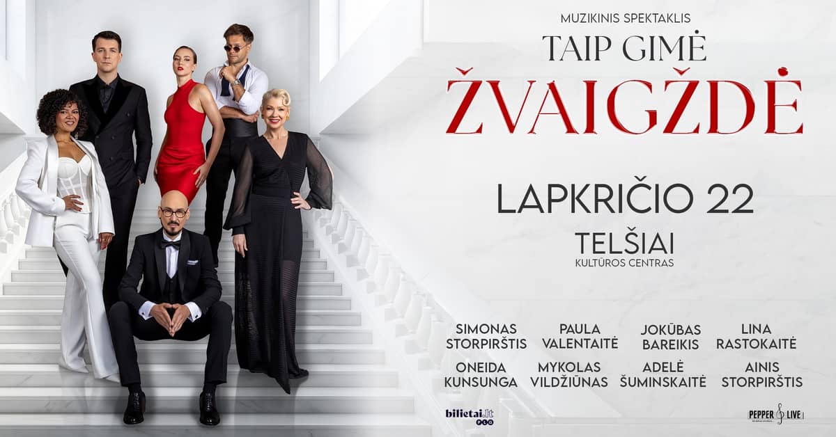 Muzikinis spektaklis „Taip gimė žvaigždė“