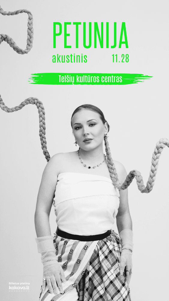 Atlikėjos Petunijos akustinis koncertas