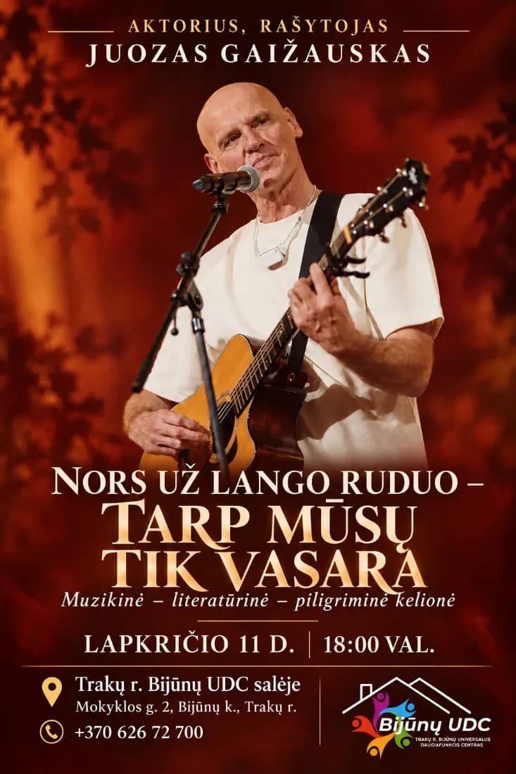 Muzikinė ir piligriminė kelionė su Juozu Gaižausku