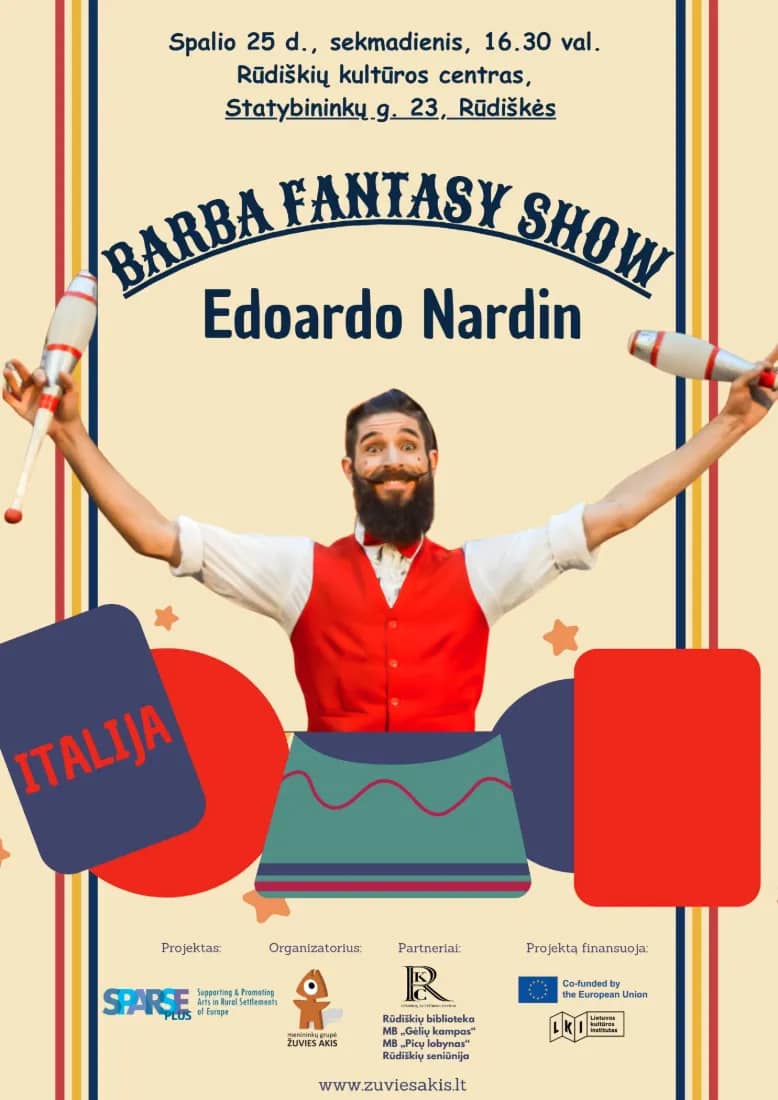 Barba Fantasy Show | SPARSE Plus projektas