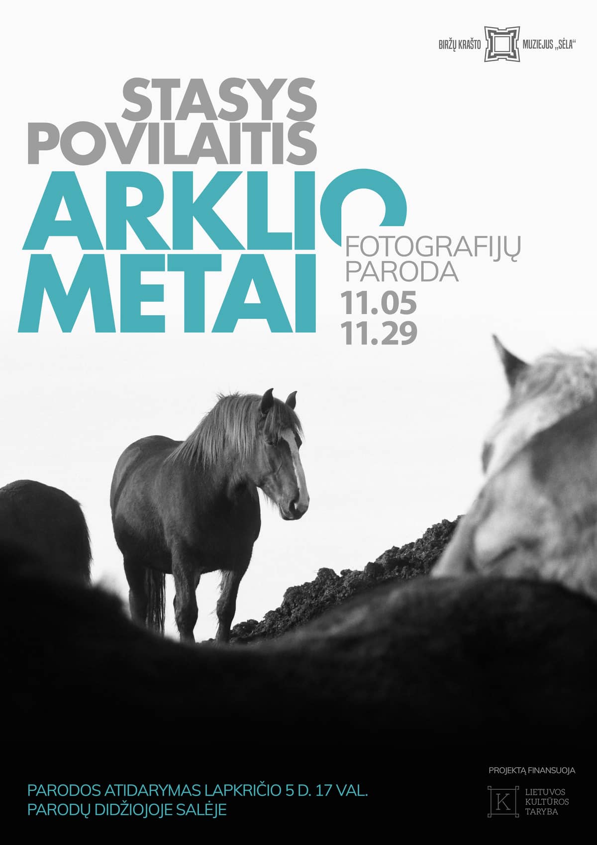 Stasio Povilaičio fotografijų parodos „Arklio metai“ atidarymas