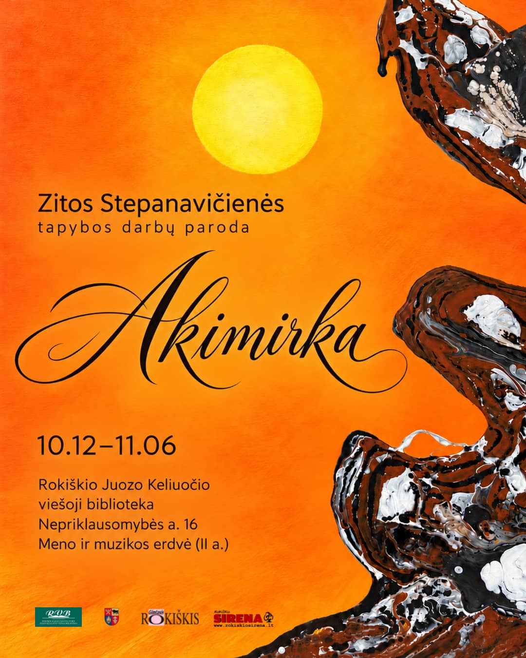 Zitos Stepanavičienės tapybos darbų paroda „Akimirka“