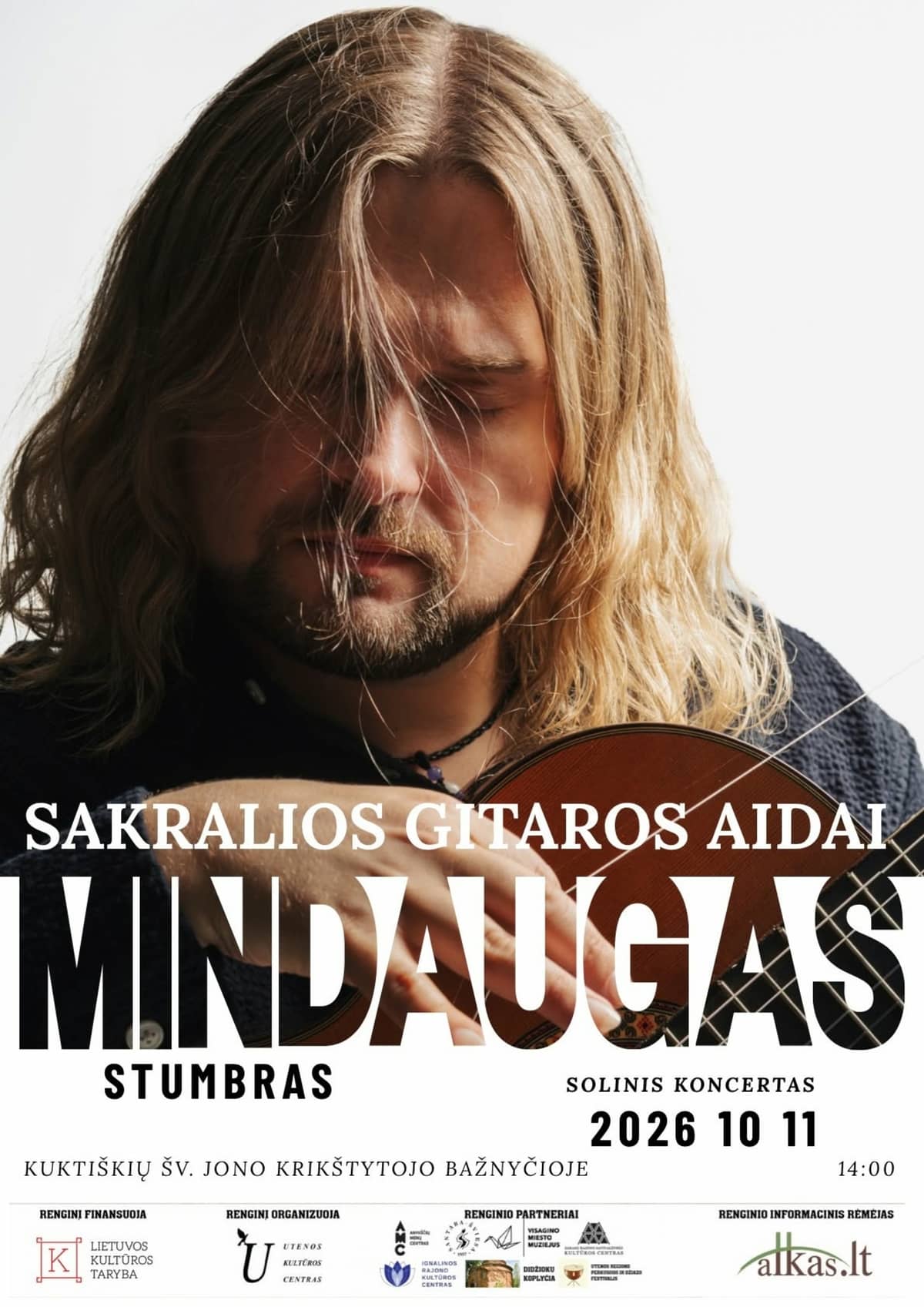 Mindaugo Stumbro solinis koncertas "Sakralios gitaros aidai"
