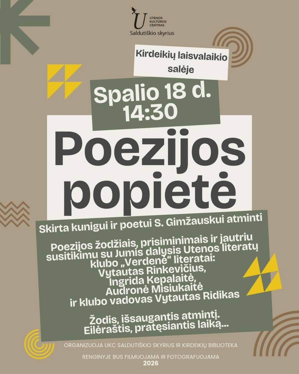 Poezijos popietė