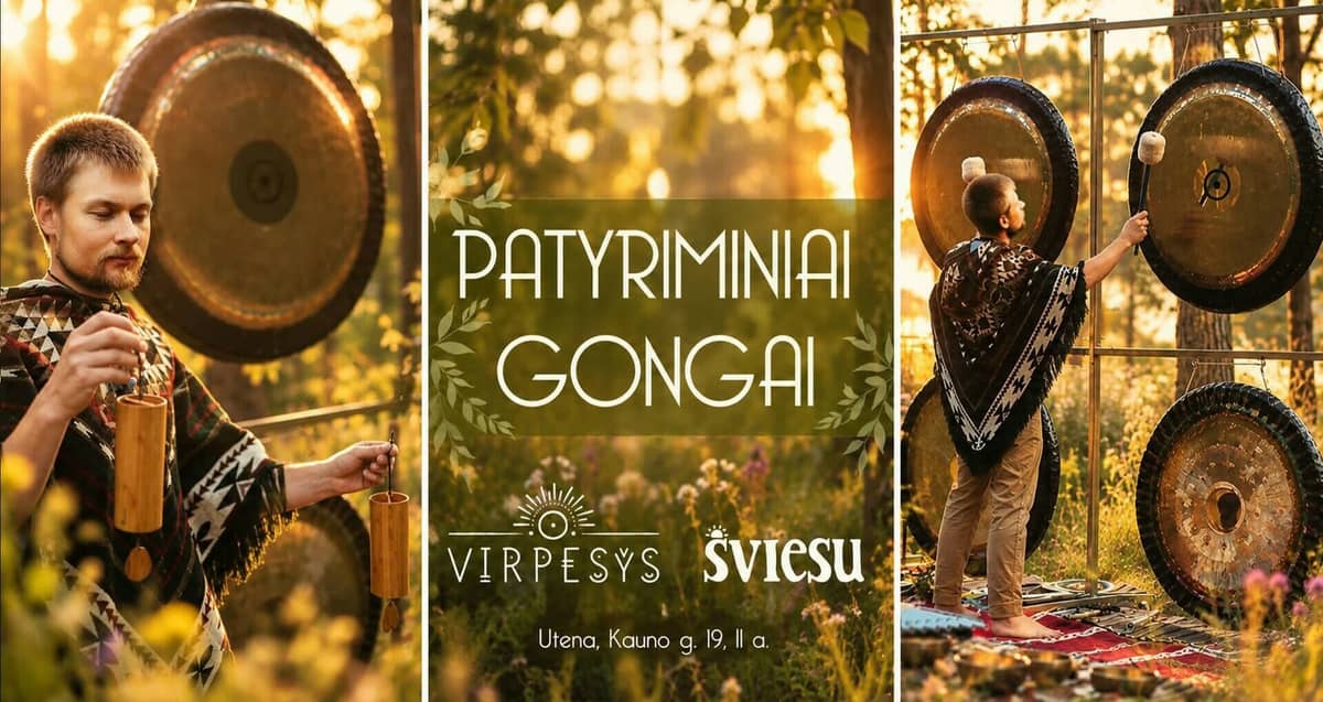 Patyriminiai gongai Utenoje