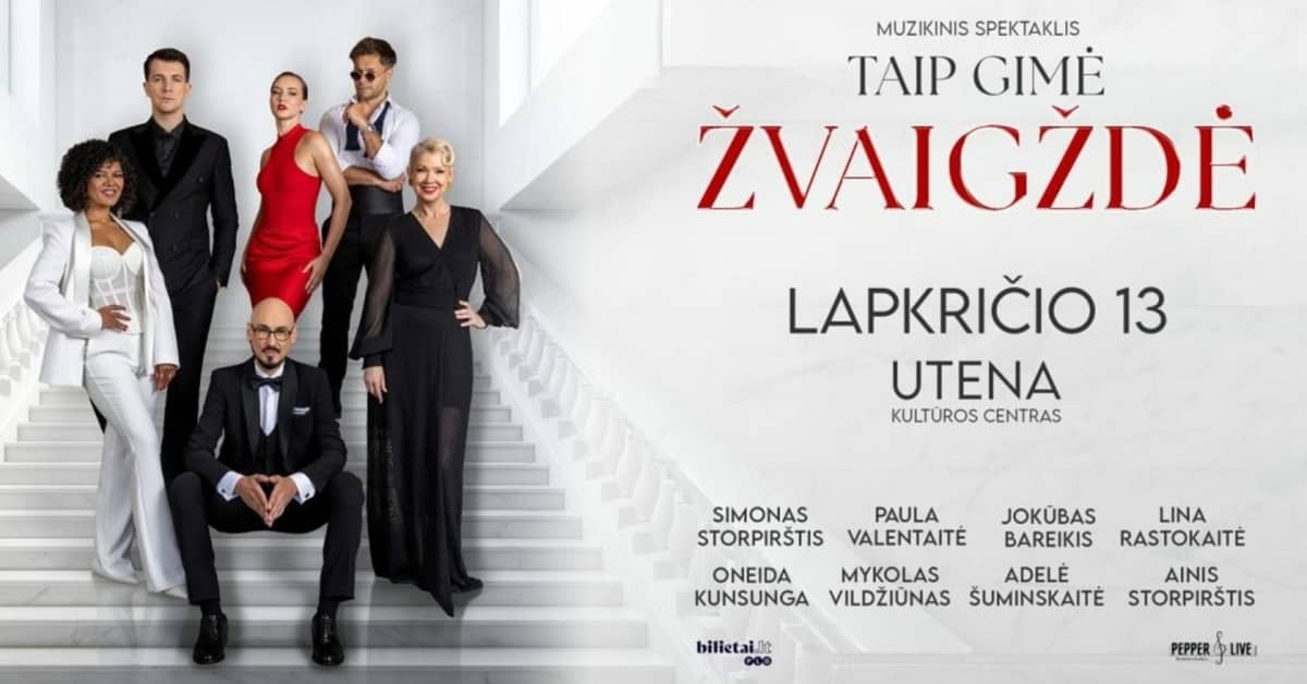 Muzikinis spektaklis "Taip gimė žvaigždė"