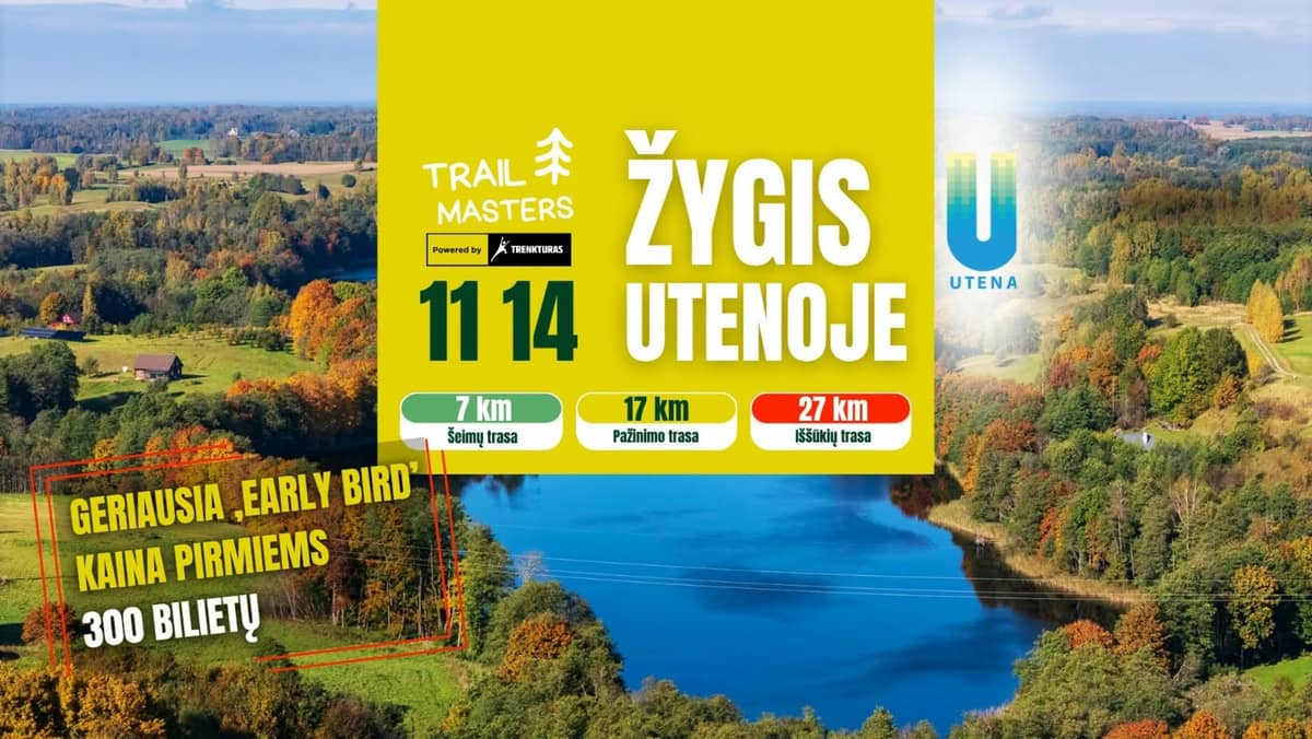 Trail Masters žygis UtenON'26
