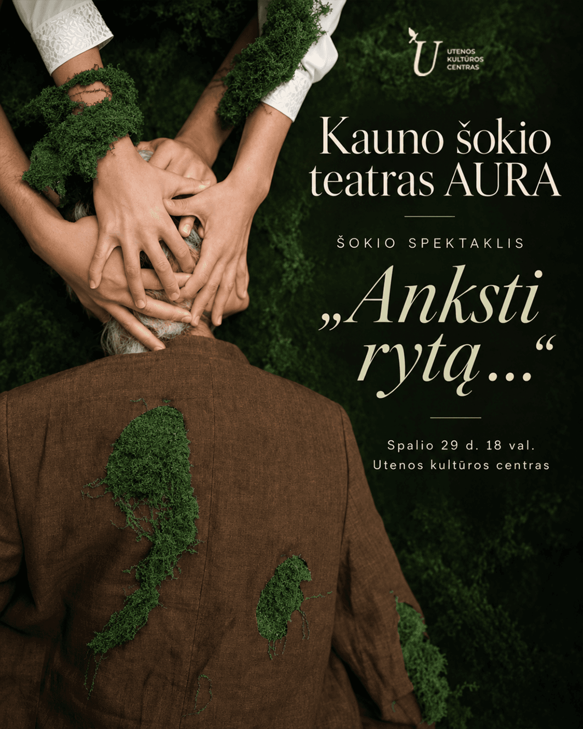 Profesionalaus meno mėnuo. Kauno šokio teatras AURA. Šokio spektaklis ,,Anksti rytą…”