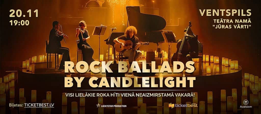 Roko baladės CANDLELIGHT atlikime
