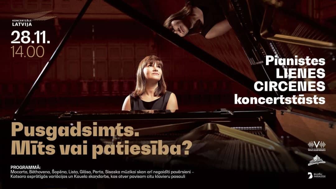 Pianistės Lienės Circenės koncerto istorija „Pusė amžiaus. Mitas ar tiesa?“