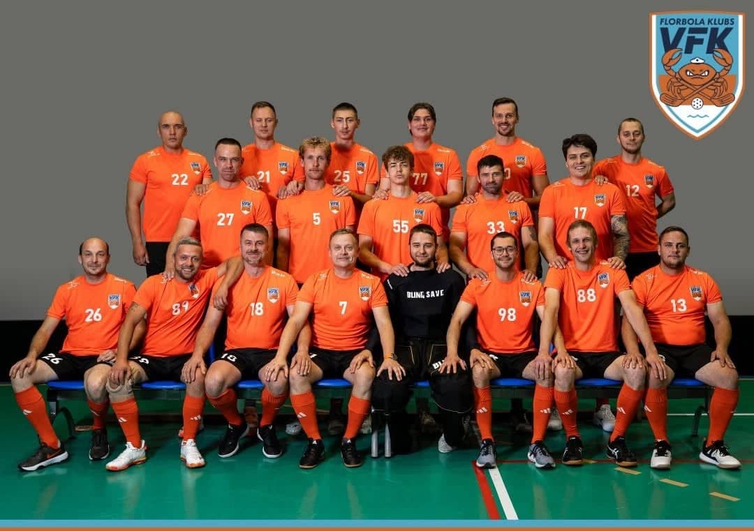Latvijos florbolo čempionato 2-osios lygos rungtynės VFK/Ventspils prieš FBK Baloži/tiekamies.lv