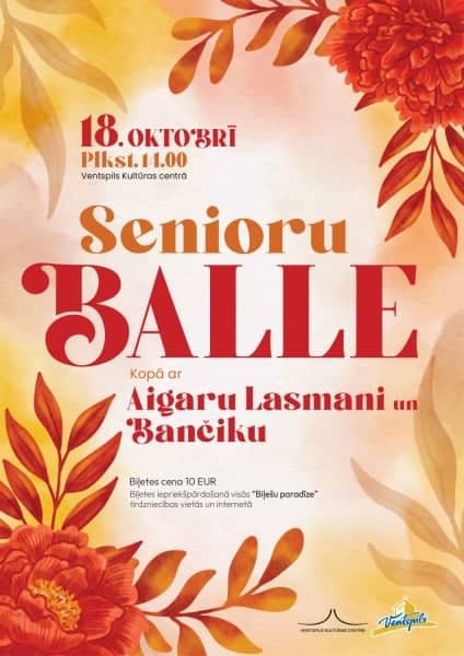 Senjorų balius su Aigaru Lasmaniu ir Bančiku