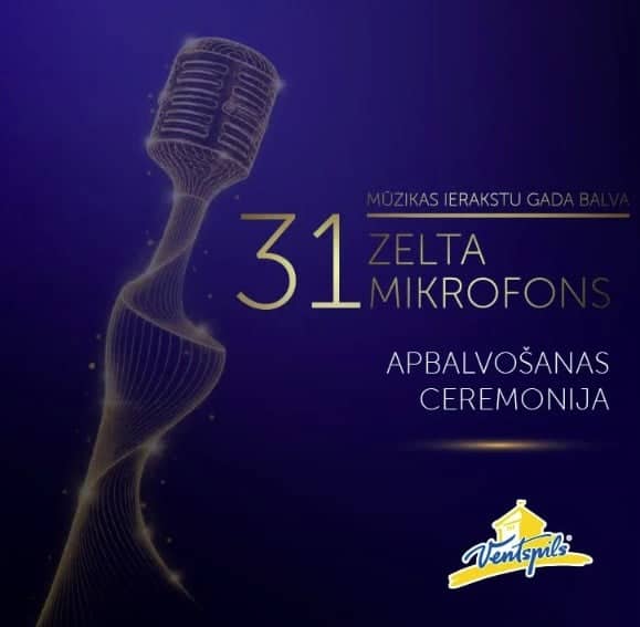ZELTA MIKROFONS 31-oji apdovanojimų ceremonija