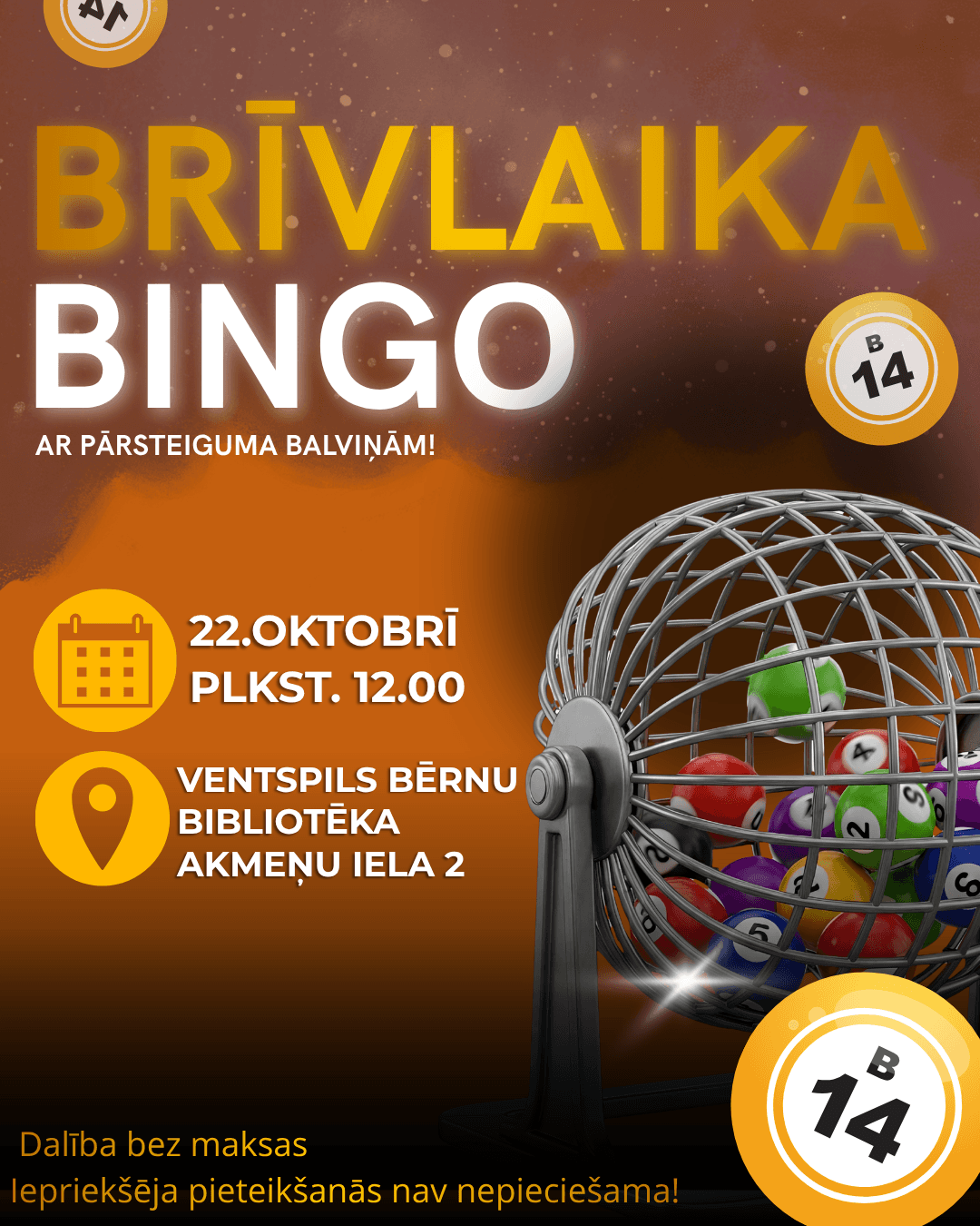 „Atostogų bingo!” Vaikų bibliotekoje