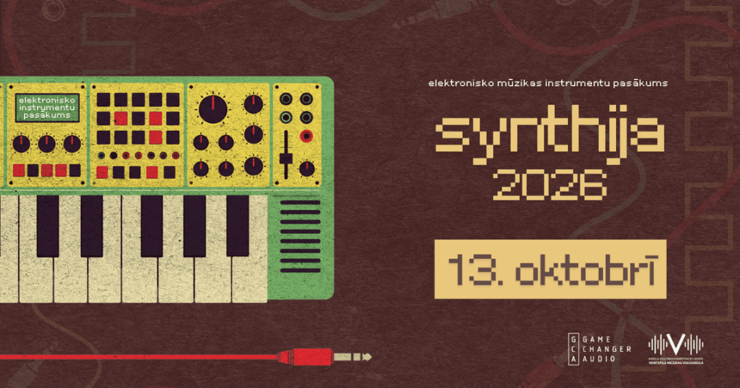 Elektroninių muzikos instrumentų renginys | Synthija 2026
