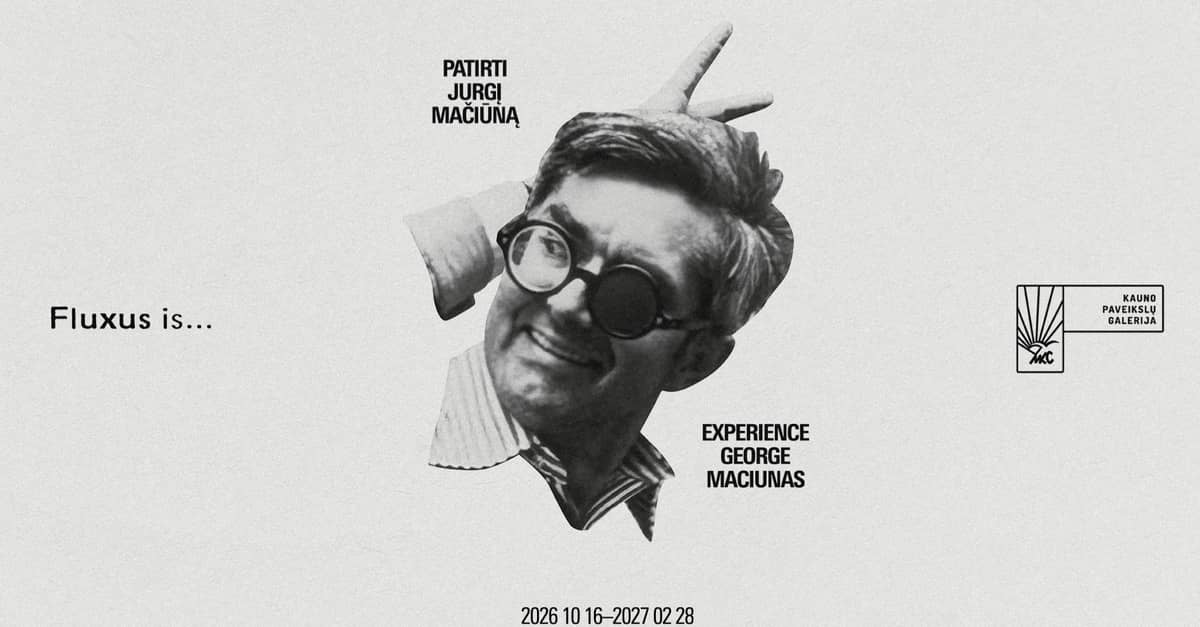 JURGIUI MAČIŪNUI – 95! PARODA „PATIRTI JURGĮ MAČIŪNĄ“