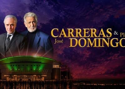 Klasikinės žvaigždės José Carreras ir Plácido Domingo