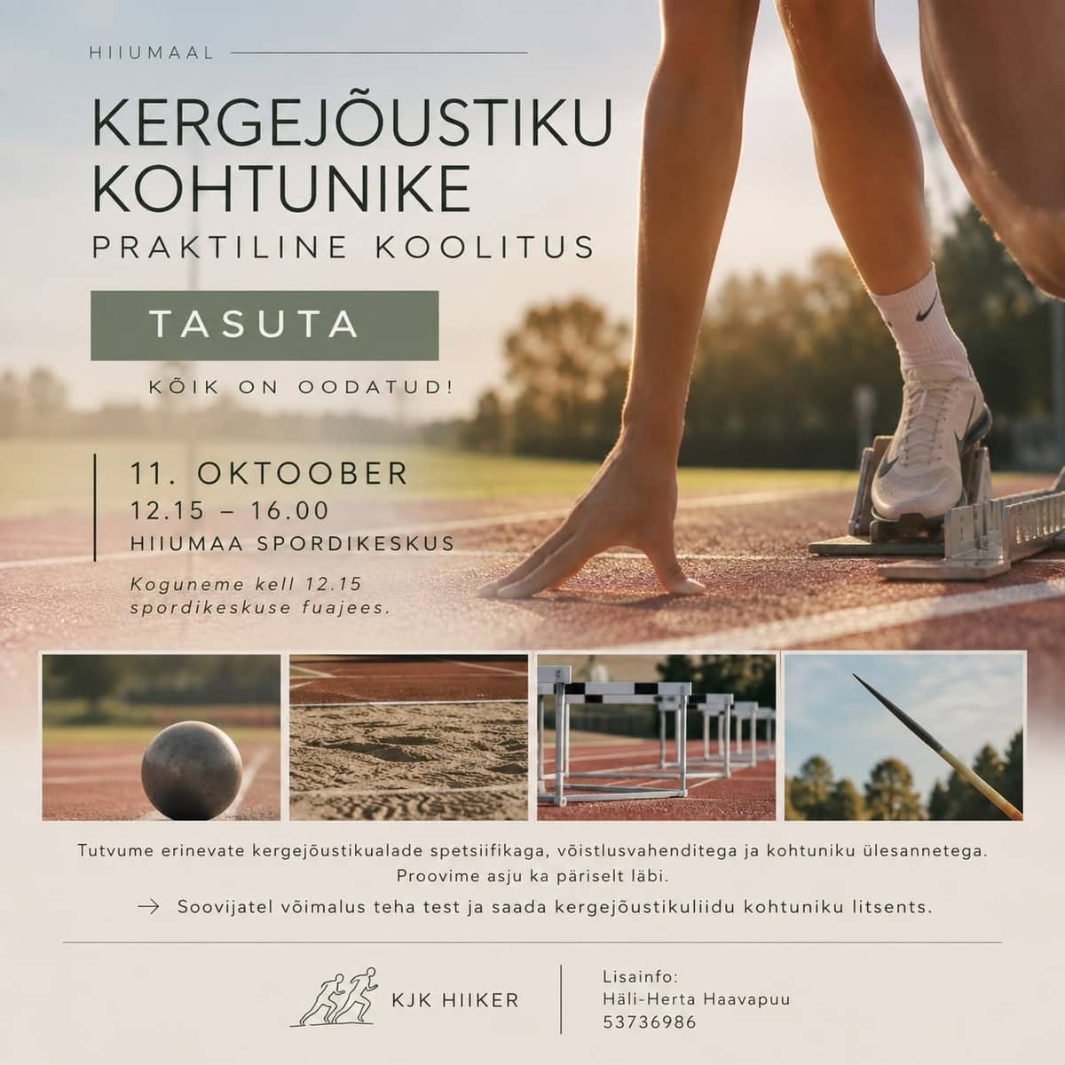 Praktiniai lengvosios atletikos teisėjų mokymai