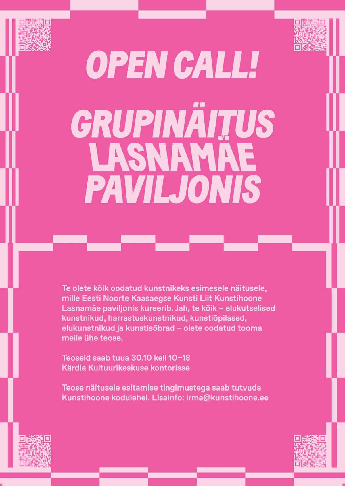 ATVIRAS KVIETIMAS: Jūs visi esate laukiami
