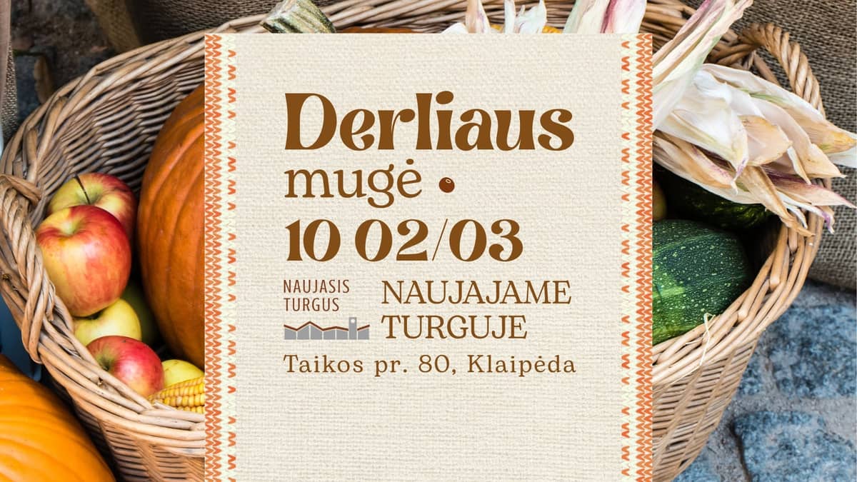 Derliaus mugė Naujajame Turguje