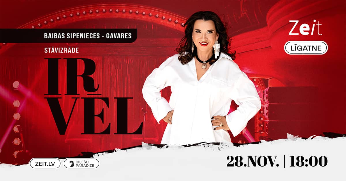 Baibos Sipeniecės-Gavarės stand-up pasirodymas „Ir vēl“