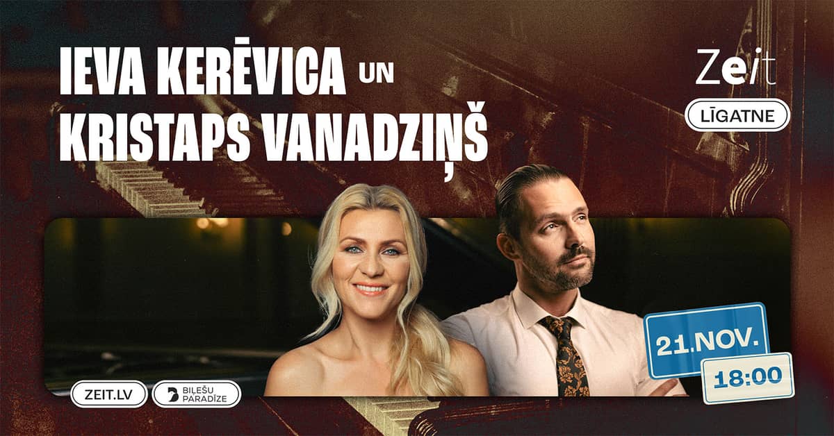 Ievos Kerēvicos ir Kristapo Vanadzinio koncertas „Džiazas. Arti ir asmeniškai.“