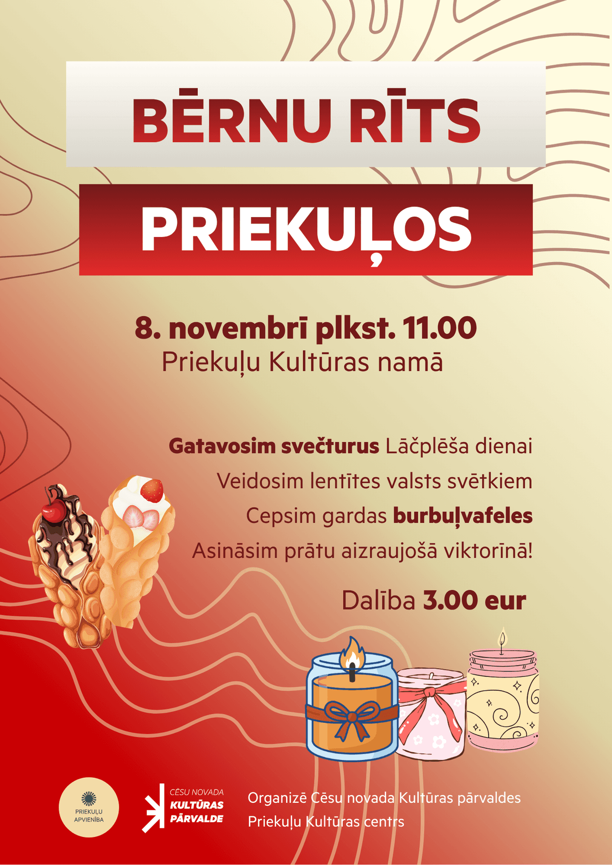 Vaikų rytas Priekuliuose