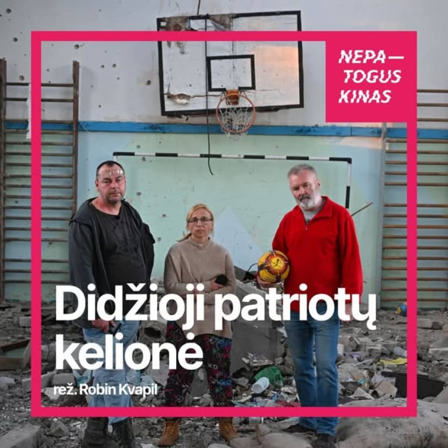 Trumpametražio filmo „Didžioji patriotų kelionė“peržiūra