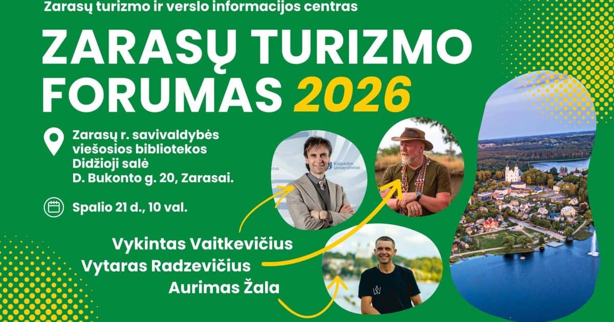 Zarasų turizmo forumas 2026