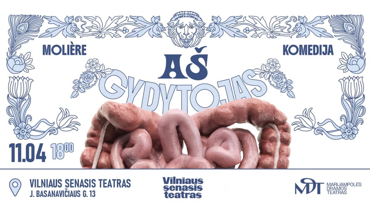 Marijampolės dramos teatro komedija „Aš gydytojas“