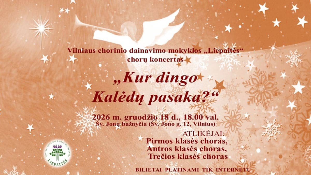 „Kur dingo Kalėdų pasaka?“