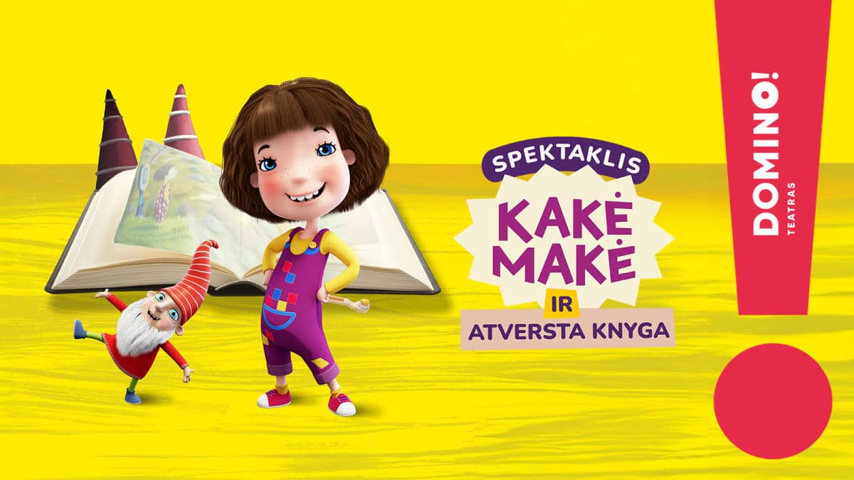 KAKĖ MAKĖ IR ATVERSTA KNYGA
