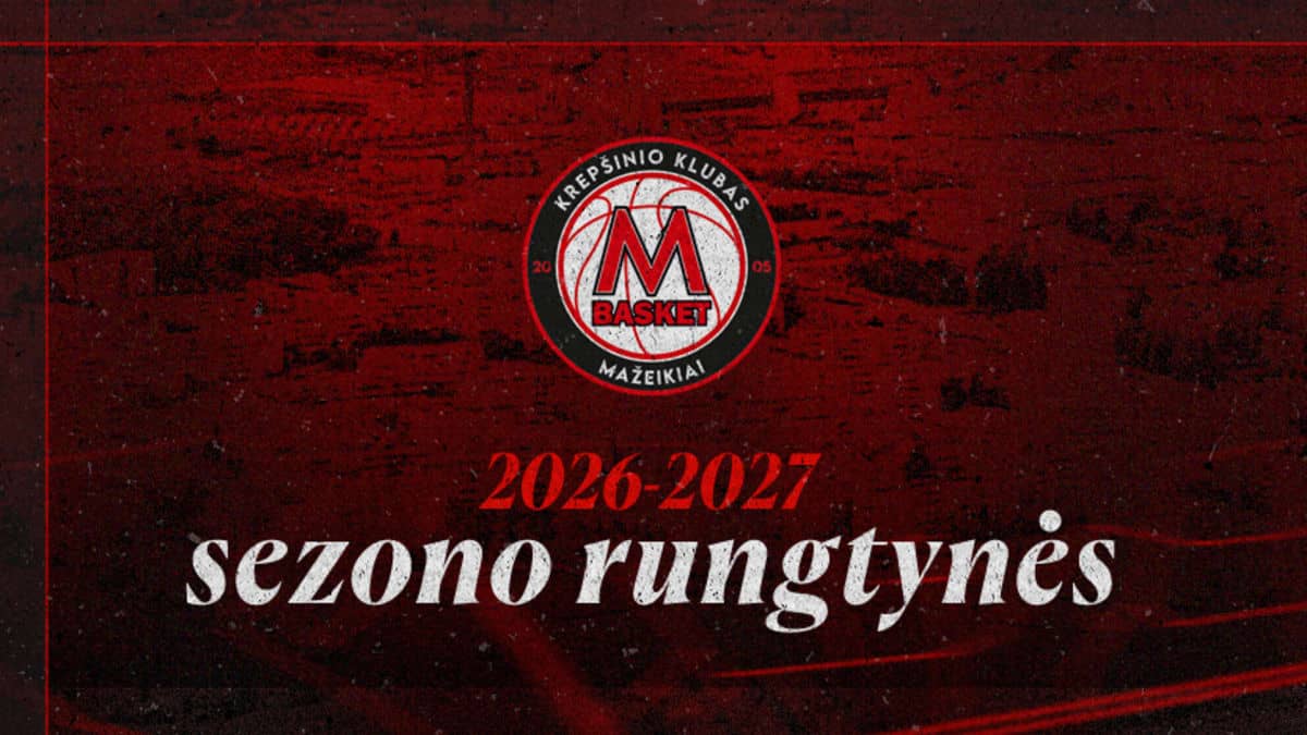 NKL: Mažeikių „M Basket“ – Telšių „Telšiai"