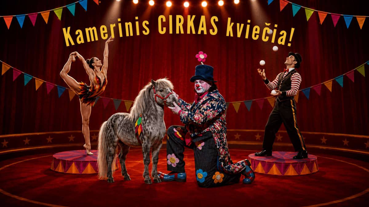 Kamerinis CIRKAS kviečia!