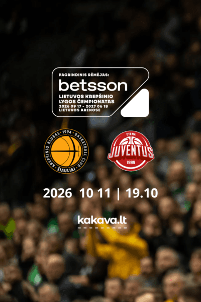 LKL: Šiauliai-Juventus