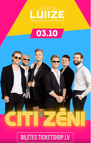 GRUPA "CITI ZĒNI" NAKTSKLUBĀ LUIIZE