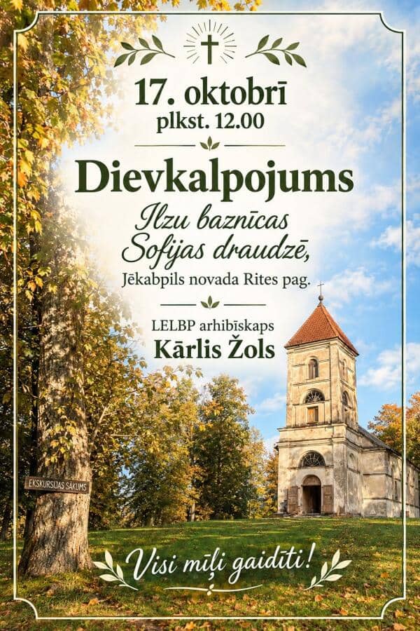 Pamaldos Ilzu bažnyčioje, Rites valsčiuje
